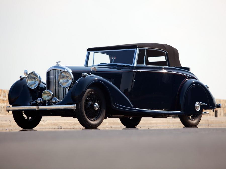  Bentley 4&frac14;-Litre Concealed Head Coupe by Mulliner 1937 года  (фото 1 из 10)